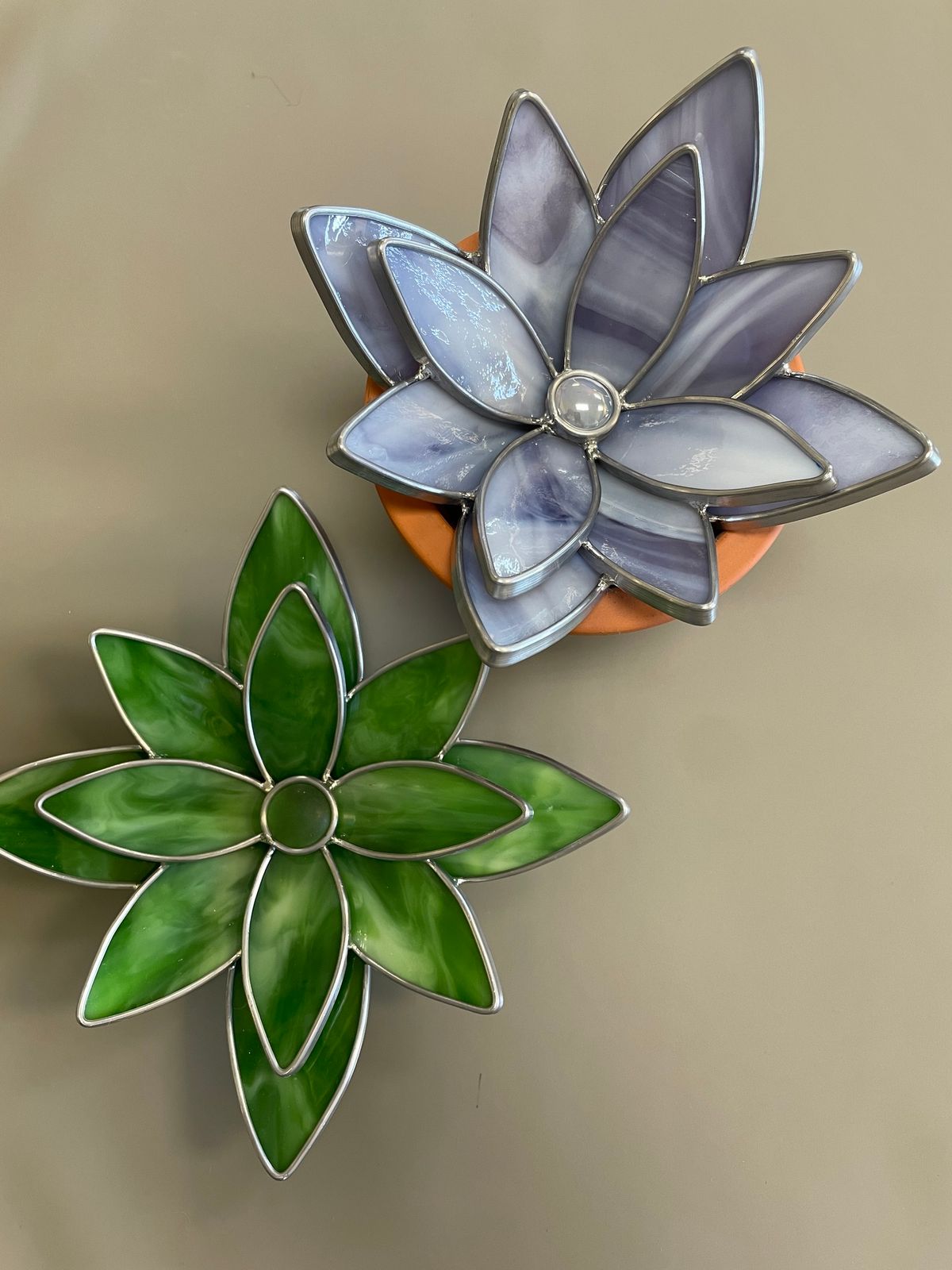 Stained Glass Succulent Class @ My New Favorite Thing