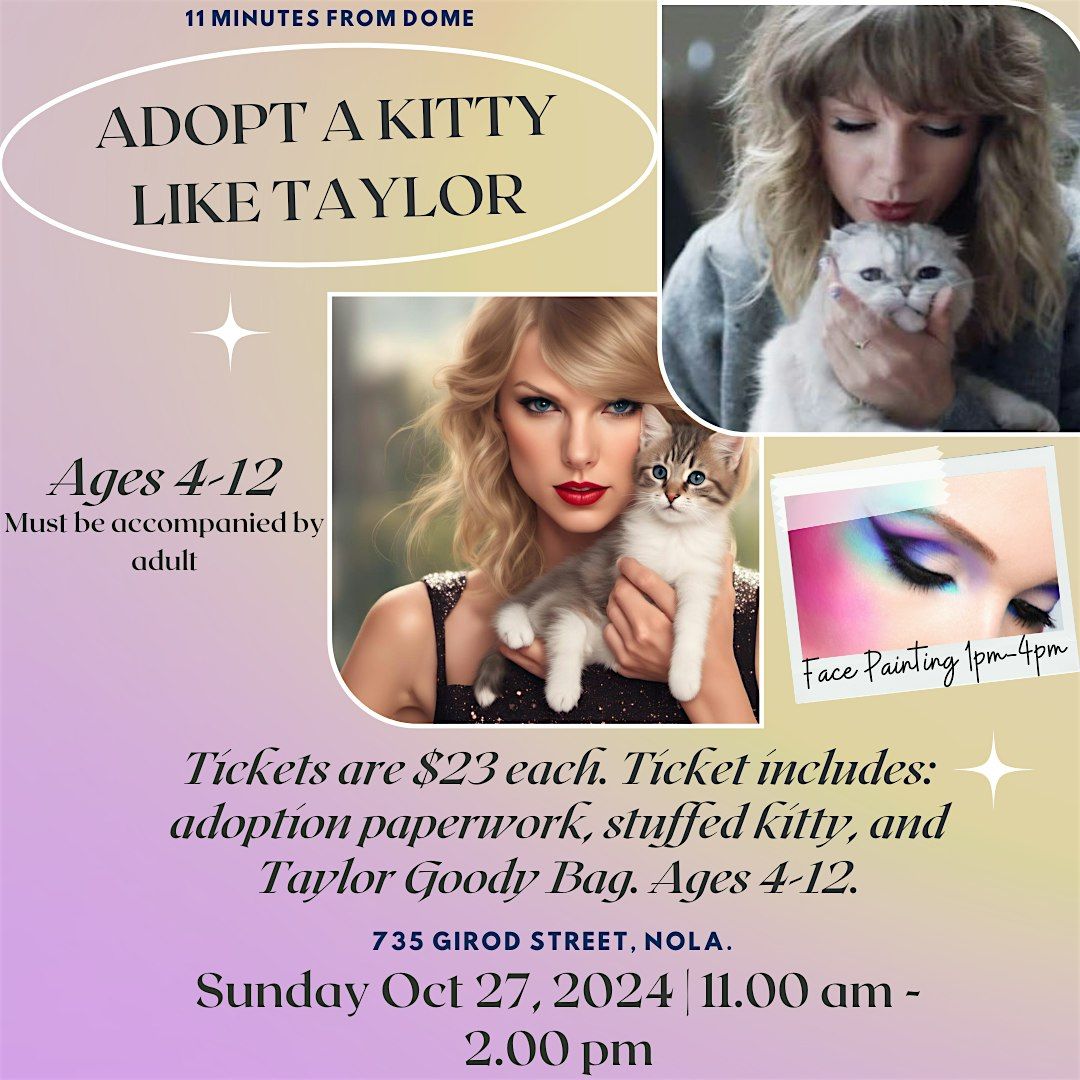 Adopt a Kitty Like Taylor