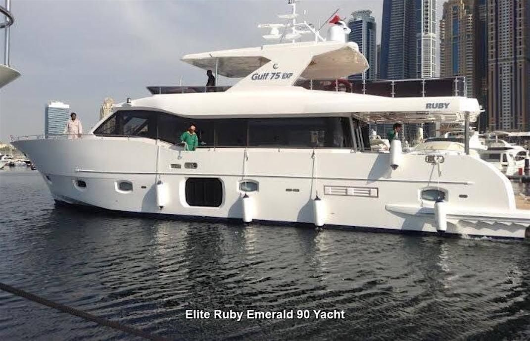 2-6 Hour Yacht Rental - Ruby Emerald 90ft 2023 Yacht Rental - Dubai