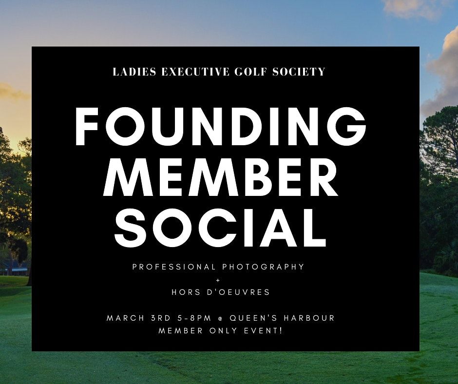 LEGS Founding Member Social (Member Only Event)