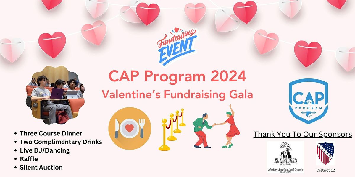 CAP Program Valentines Fundraising Gala 2024, Austin Central Library ...
