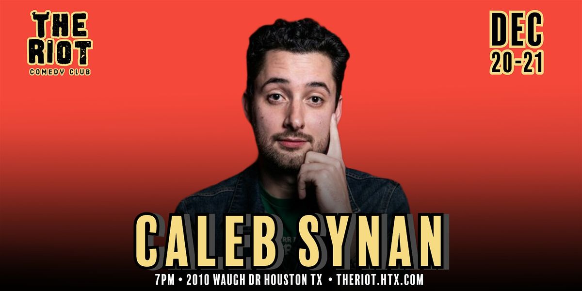 Caleb Synan Headlines The Riot Comedy Club