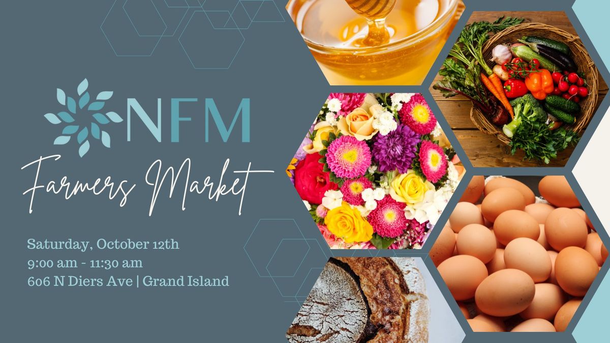 NFM Farmers Market October 12th