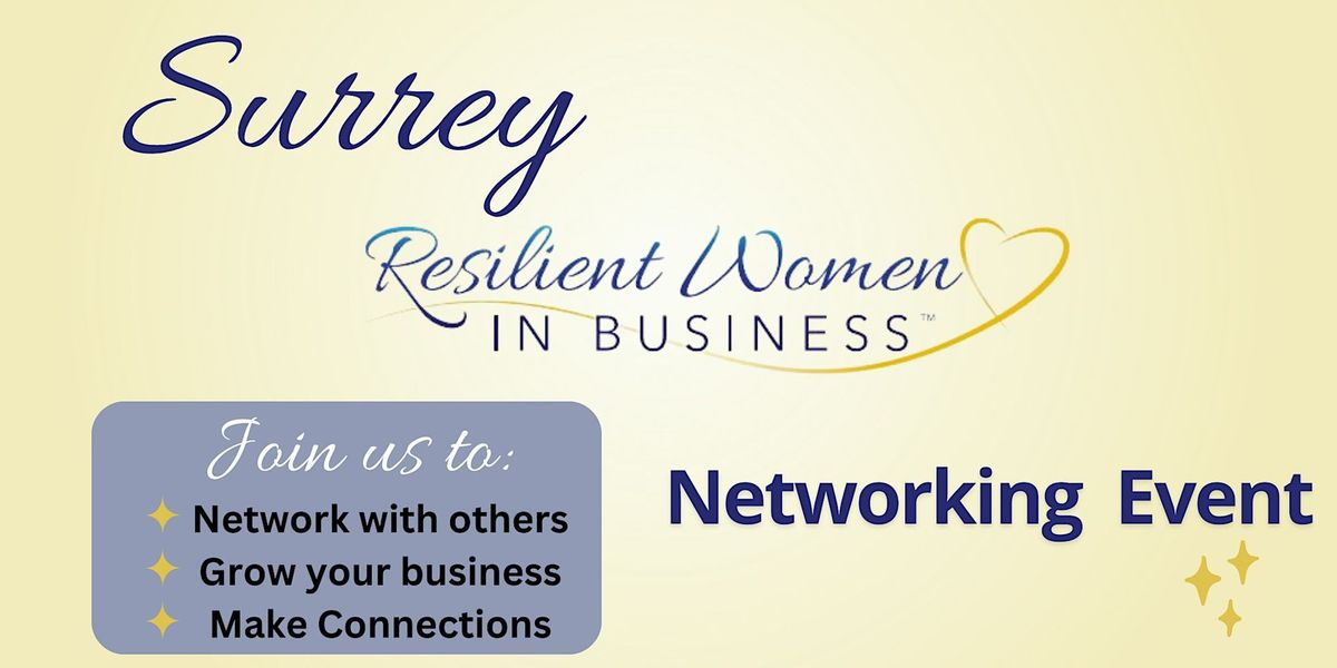 Surrey Women In Business Networking