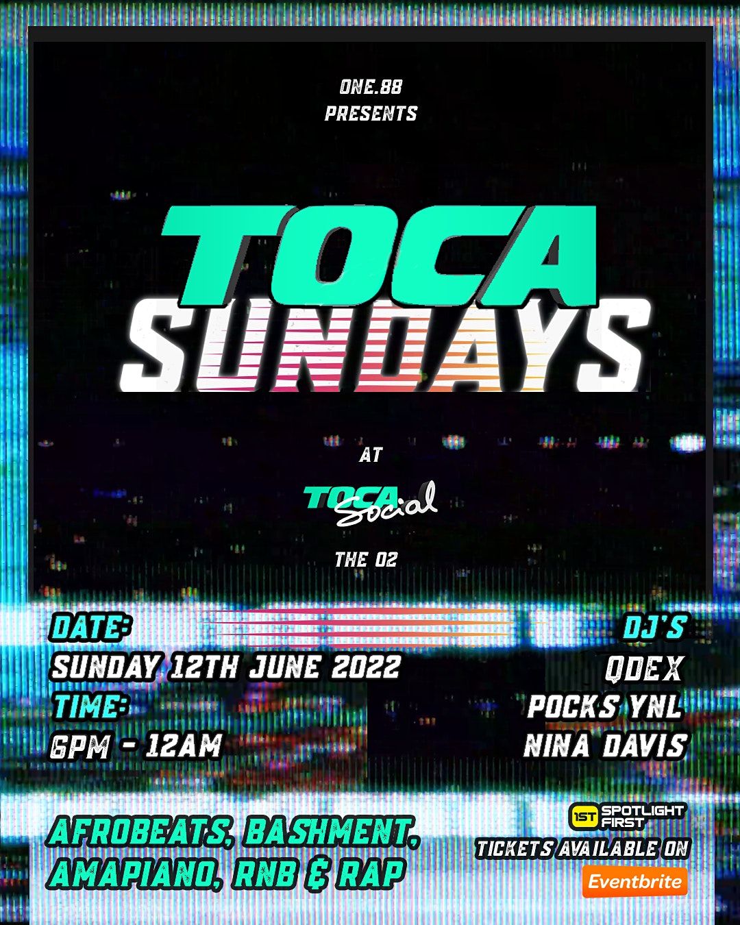 TOCA SUNDAYS  AT TOCA SOCIAL (SUMMER PARTY)