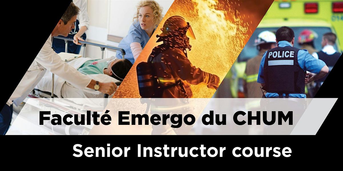 Emergo Senior Instructor course