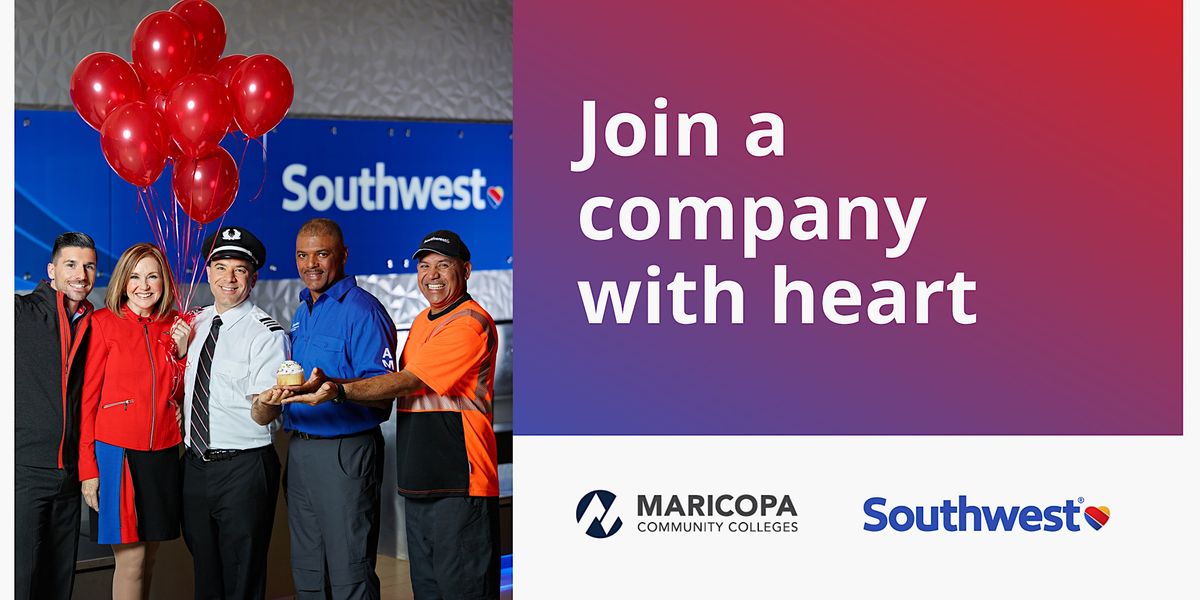 In-Person and Virtual Info Session: Southwest Airlines