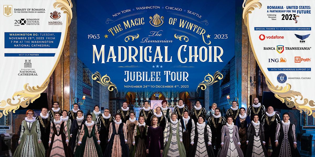 THE MAGIC OF WINTER: THE MADRIGAL CHOIR JUBILEE TOUR IN WASHINGTON, DC