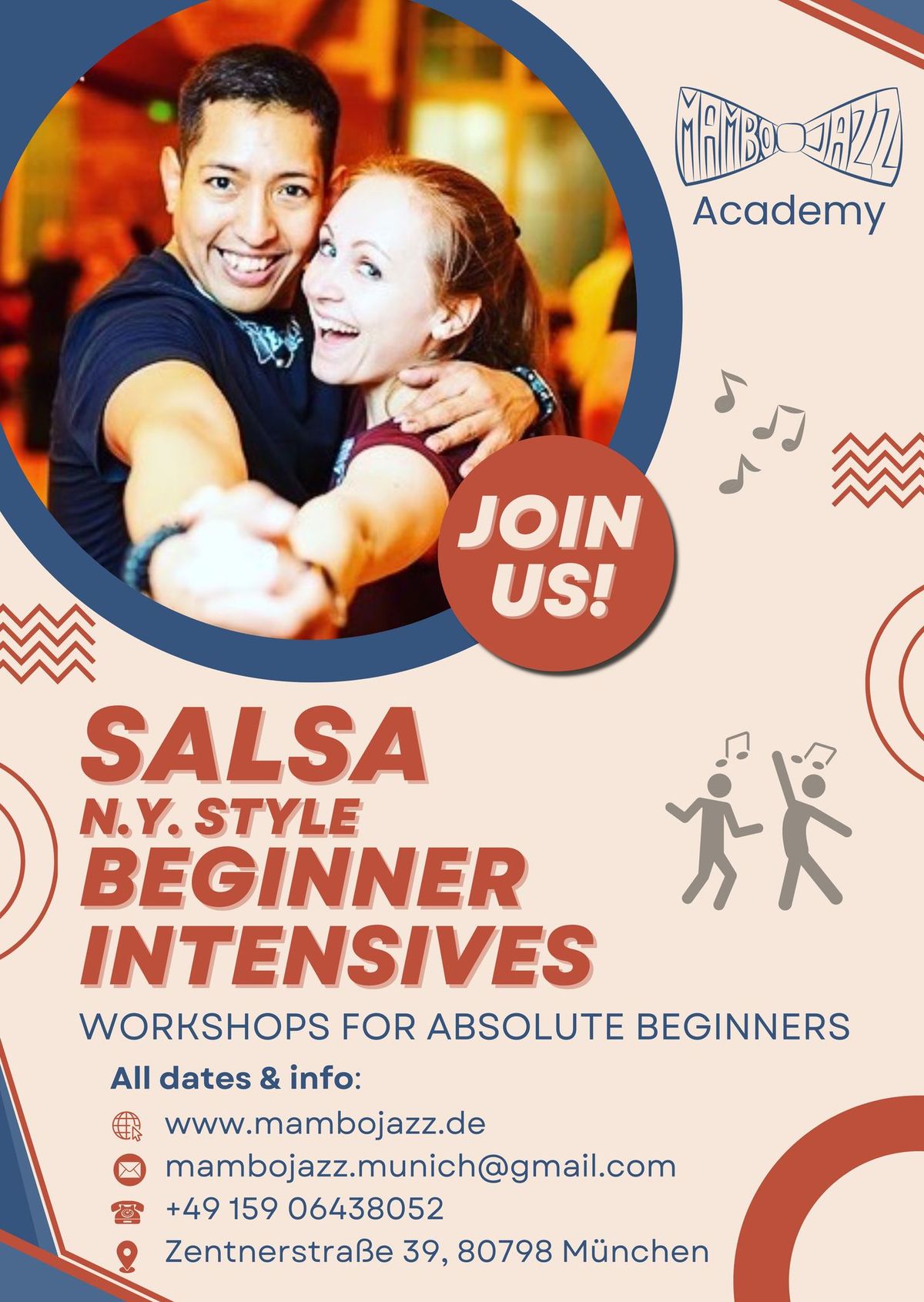 Salsa Intensive Workshop for total beginners