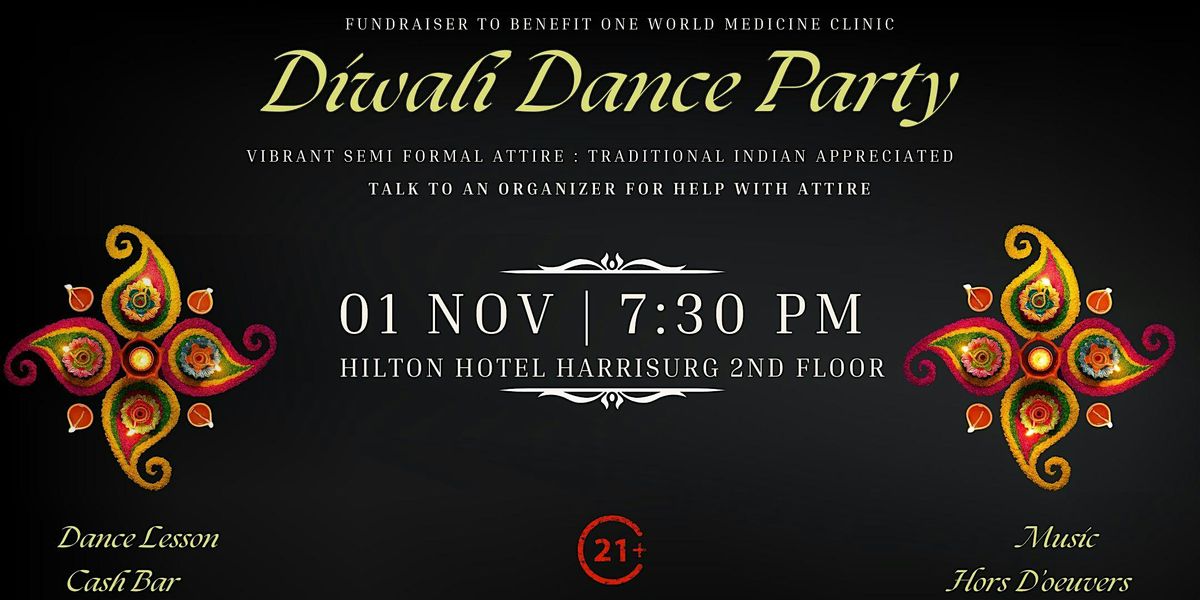 3rd Annual Diwali Dance Party Fundraiser