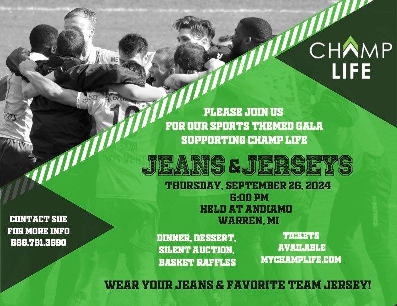 Jeans & Jerseys Champ Life Gala