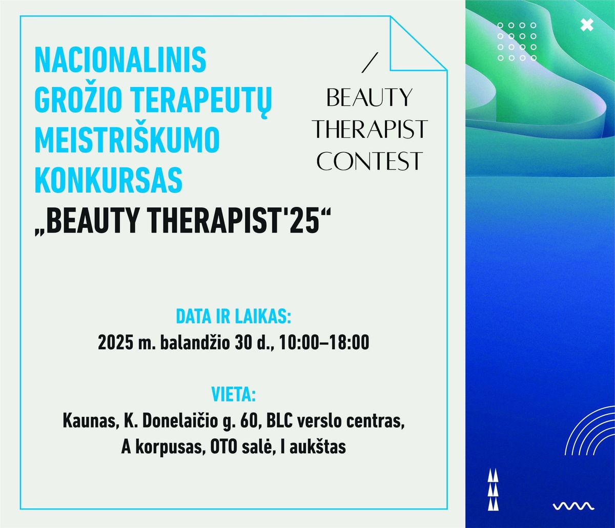 BEAUTY THERAPIST CONTEST 2025 