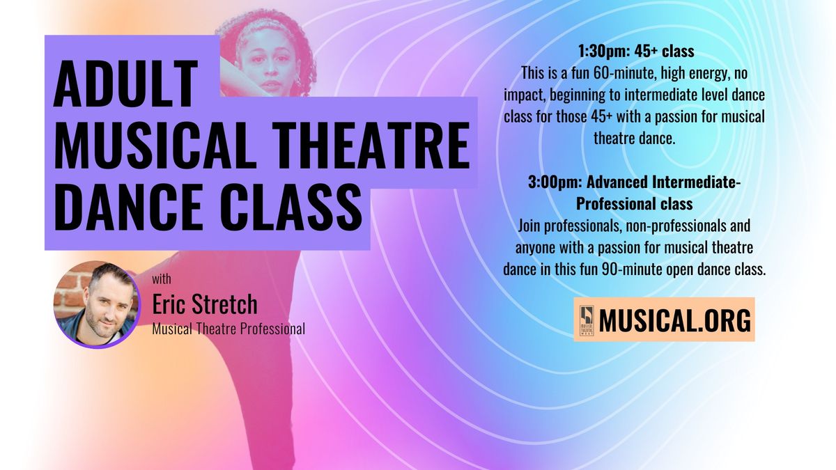 Adult Musical Theatre Dance Class