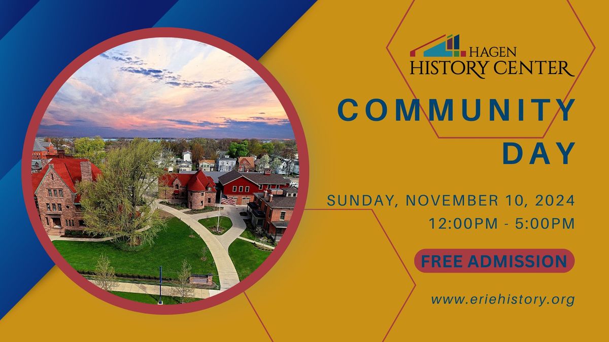 Community Day - FREE Admission