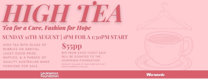 Leukaemia Foundation High Tea