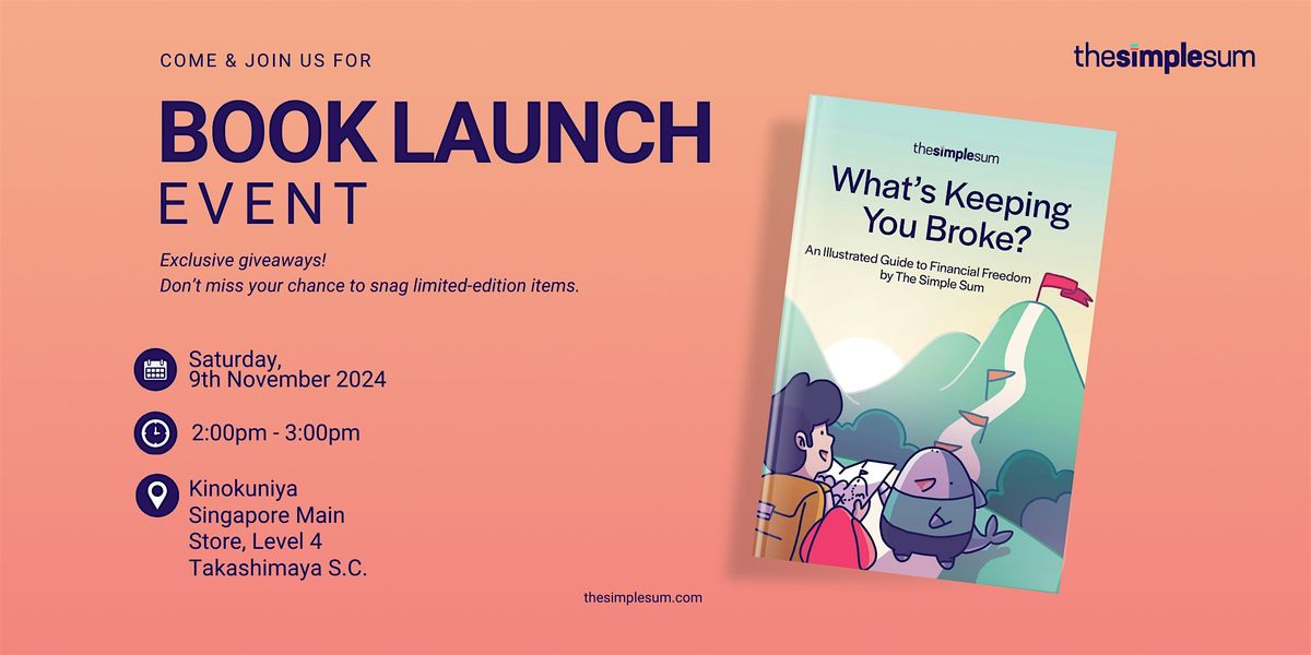 What's Keeping You Broke? The Simple Sum's Book Launch Event