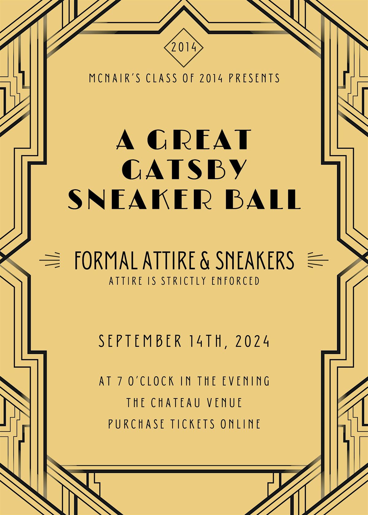Mcnair's Class Of 2014 Presents A Great Gatsby Sneaker Ball