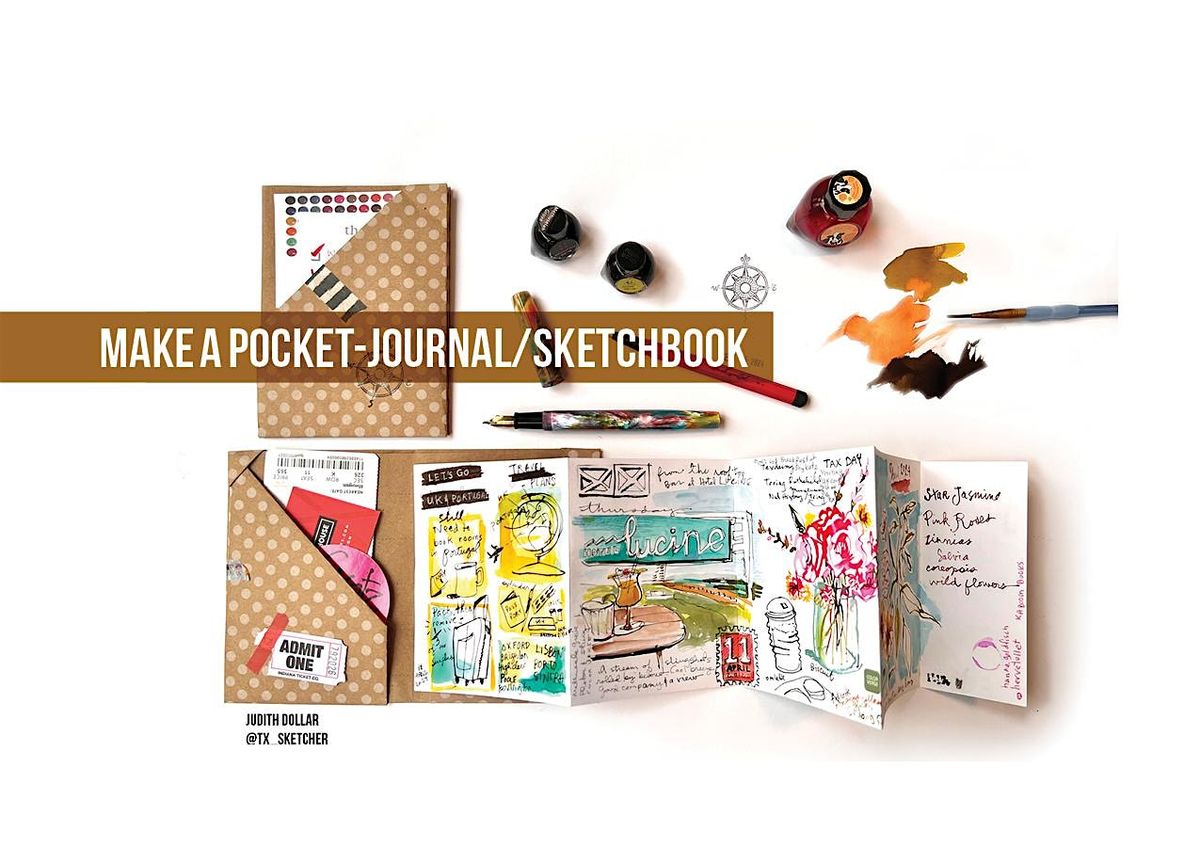 Make a Pocket Journal\/Sketchbook