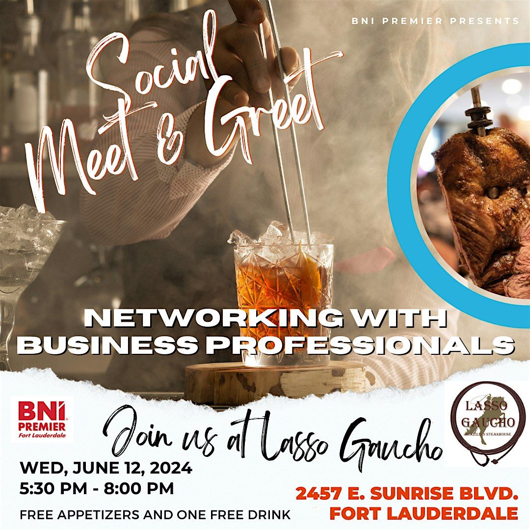 Social Meet & Greet - Networking with Business Professionals
