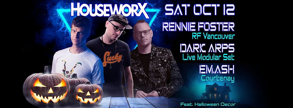 HOUSEWORX - Rennie Foster - Dark Arps(Live Set) Em.Ash