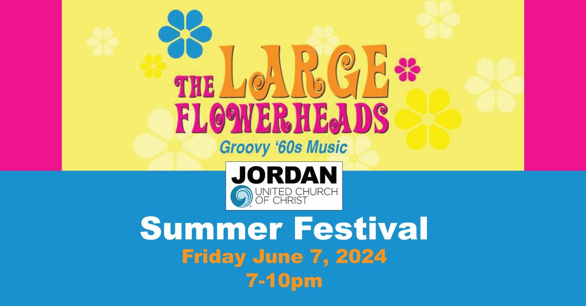 The Large Flowerheads at Jordan UCC Summer Festival