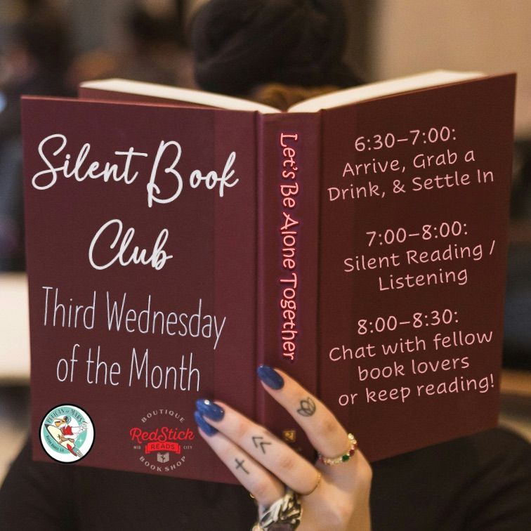 Pelican to Mars Silent Book Club! 