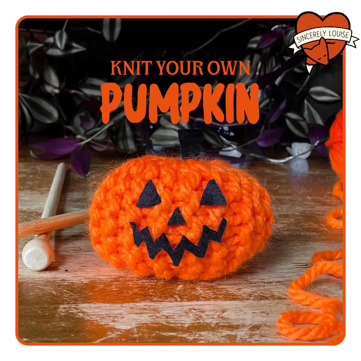 Knit Your Own Pumpkin 