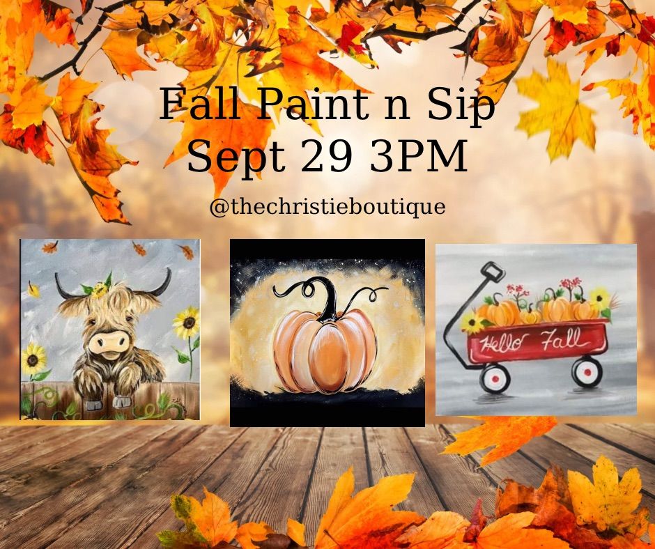 Fall Paint n Sip