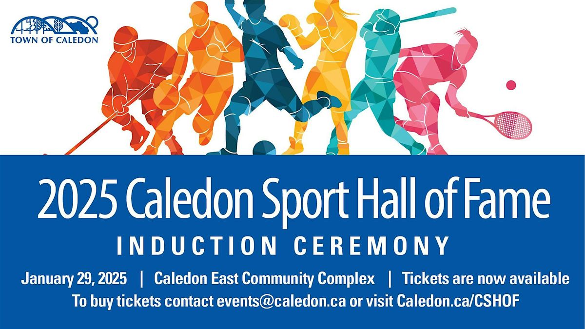 2025 Caledon Sports Hall of Fame Induction Ceremony