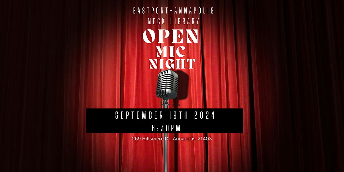 Open Mic Night