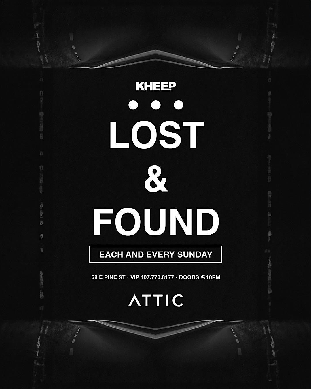 Lost and Found Sundays at Attic