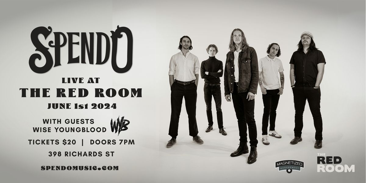 SPENDO W\/ WISE YOUNGBLOOD LIVE AT THE RED ROOM