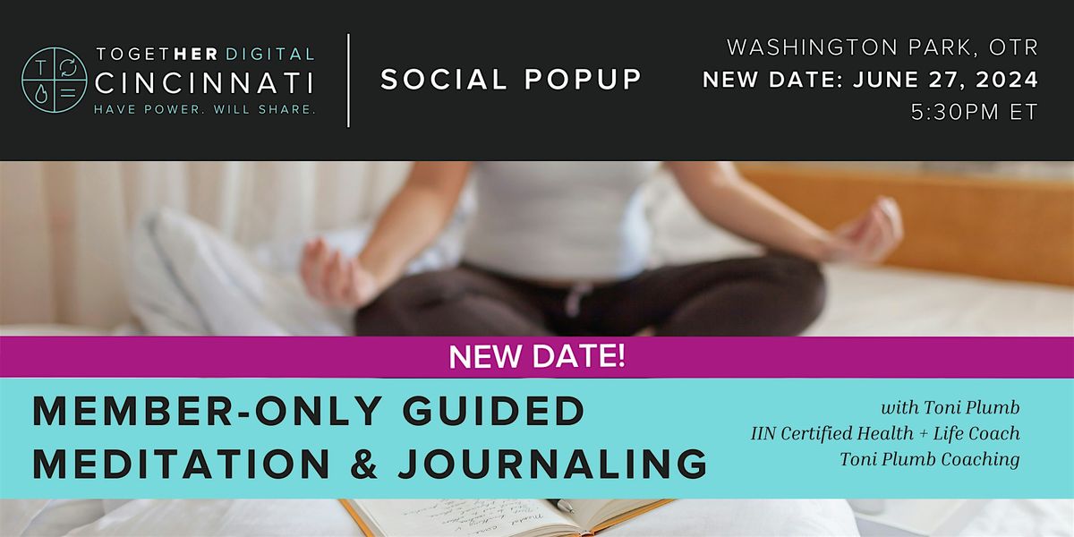 Cincinnati Together Digital | Guided Meditation and Journaling