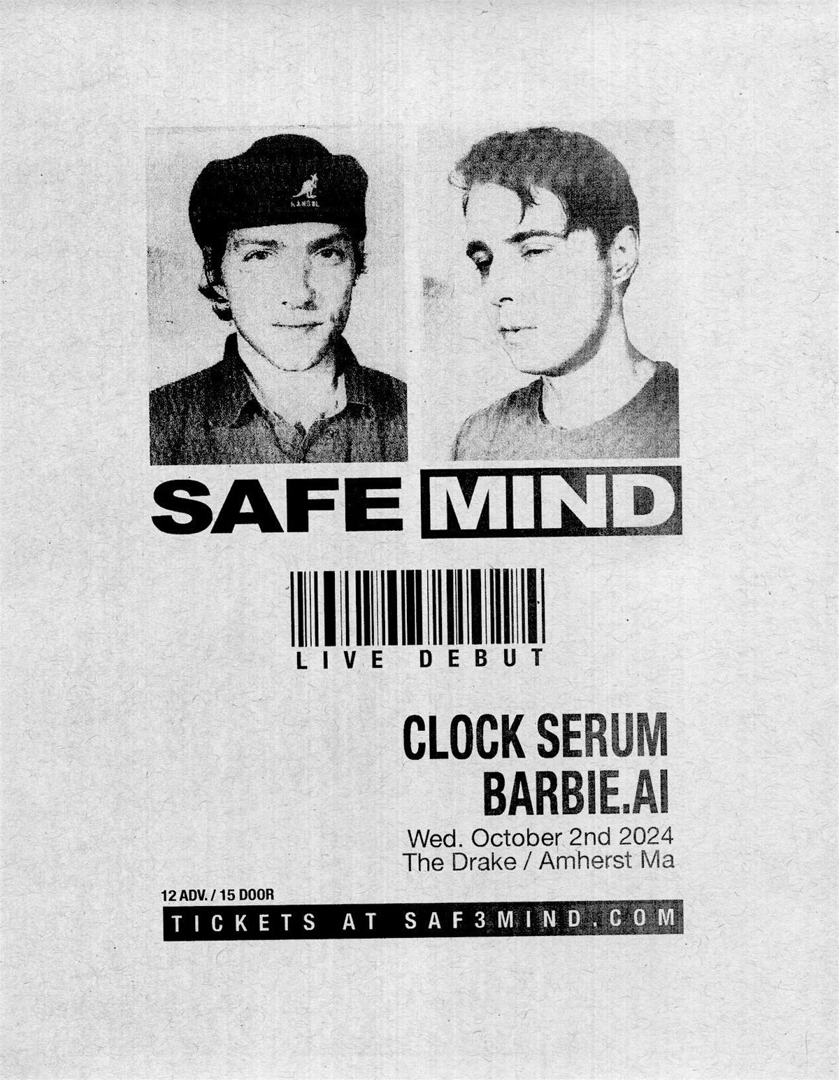 SAFE MIND - w\/ Clock Serum, & barbie.ai