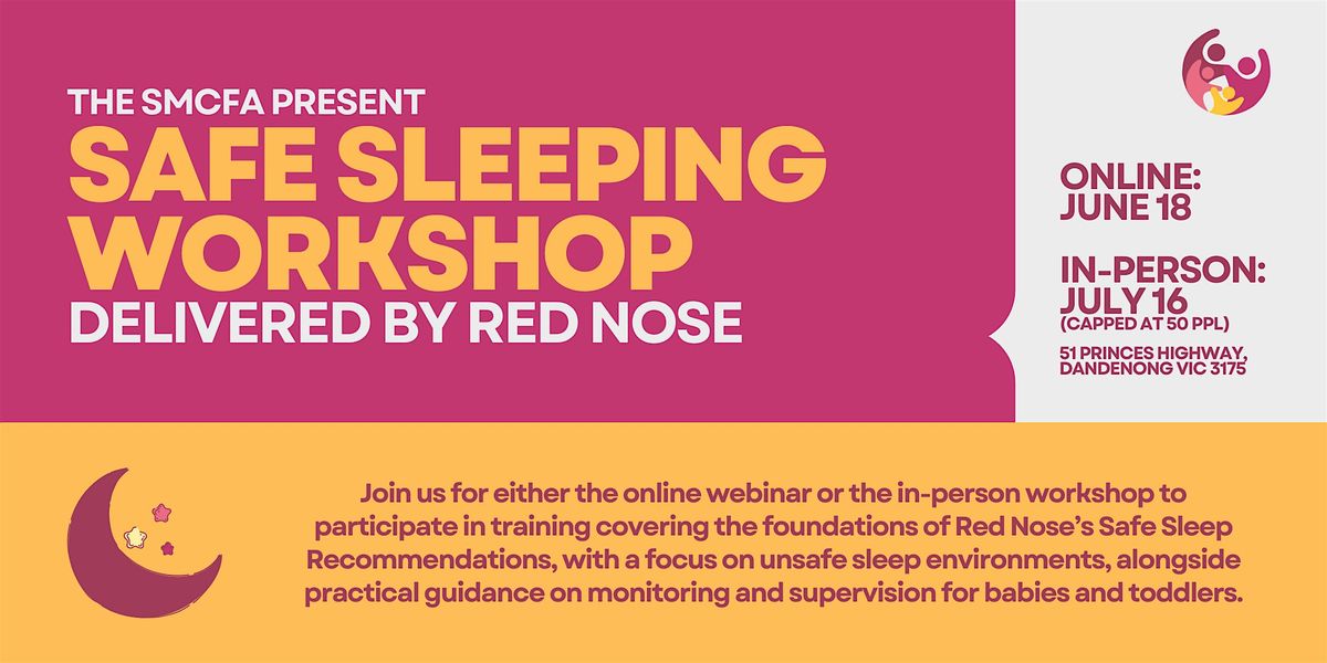 Safe Sleeping Workshop: In-Person Event