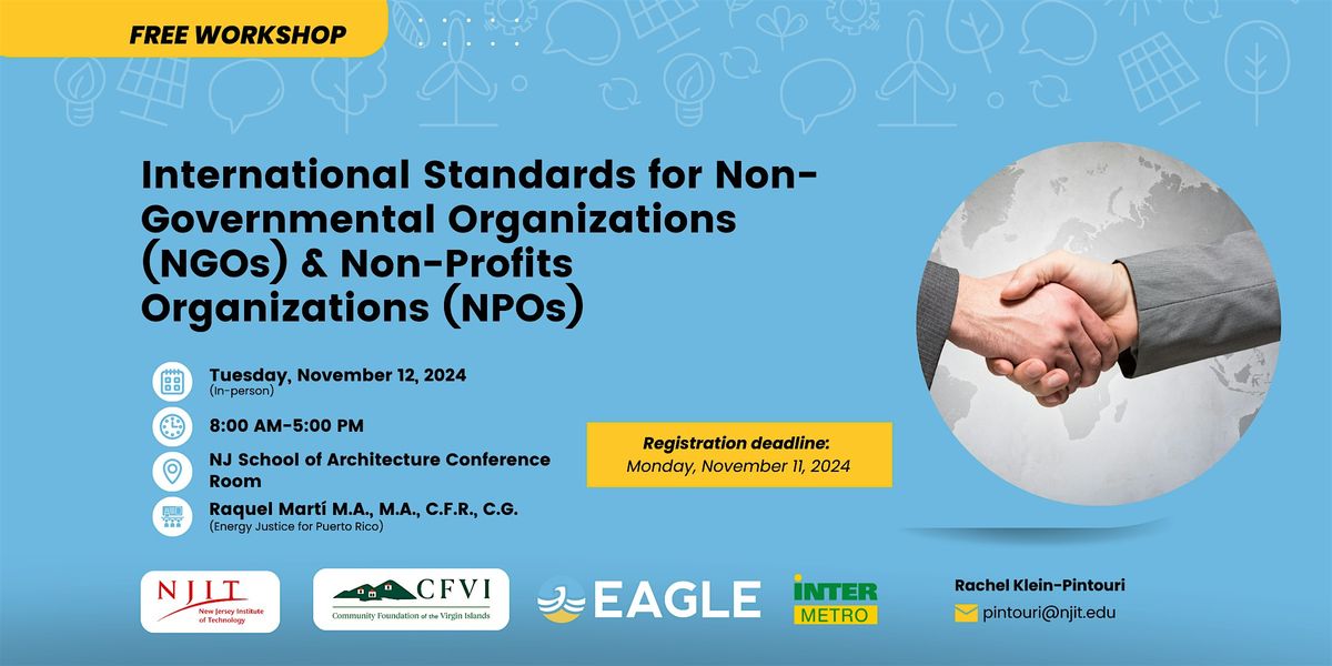 International Standards for NGOs & NPOs - Hub NY\/NJ