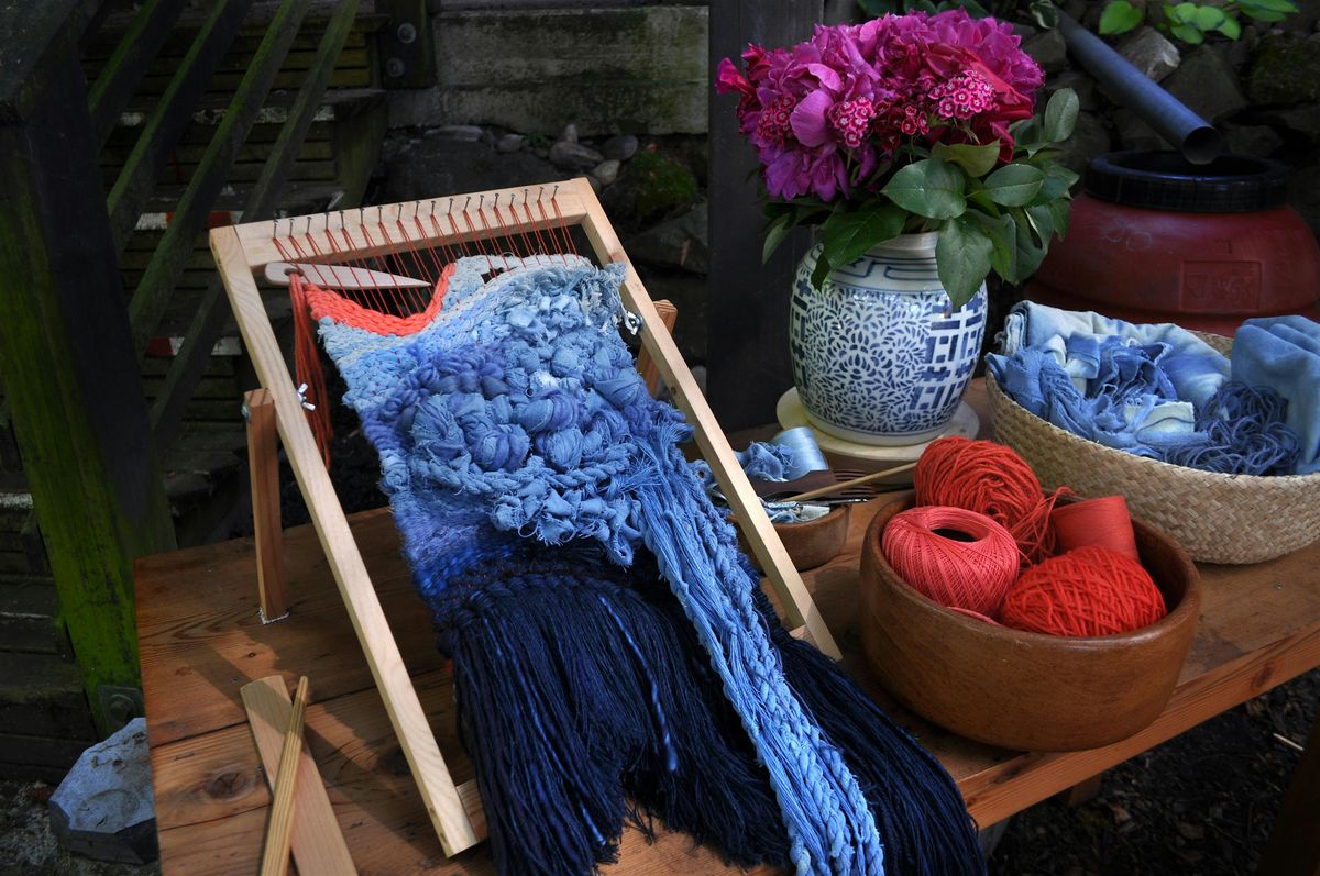 Indigo Dyeing and Texture Weaving Two-part Workshop Series