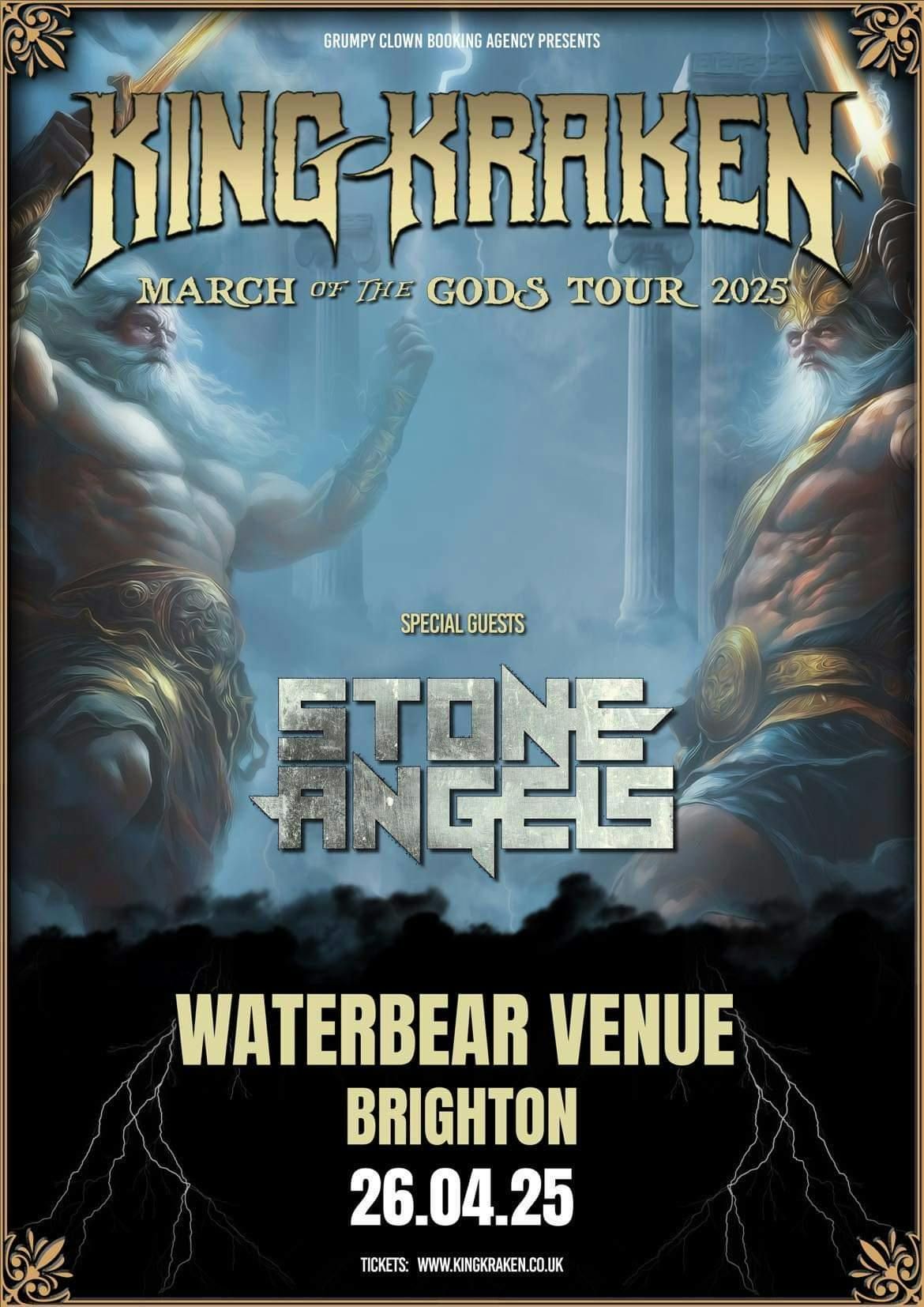 King Kraken - March of the Gods Album Tour. - Brighton.