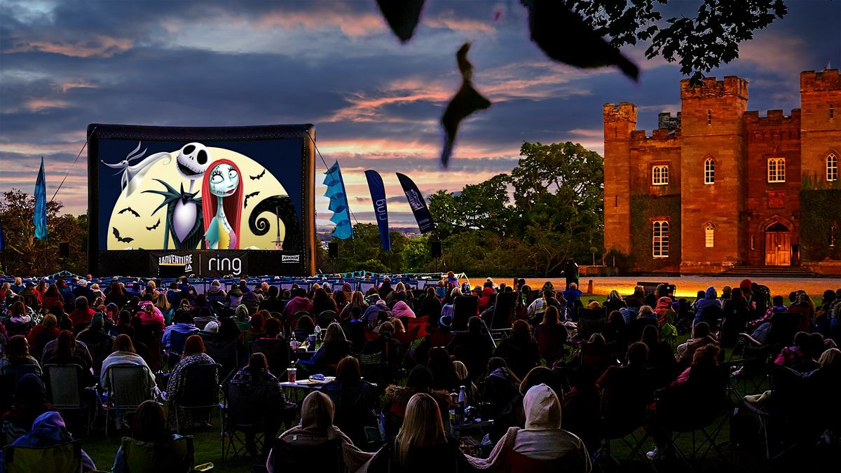 Nightmare Before Christmas Outdoor Cinema at Wollaton Hall in Nottingham