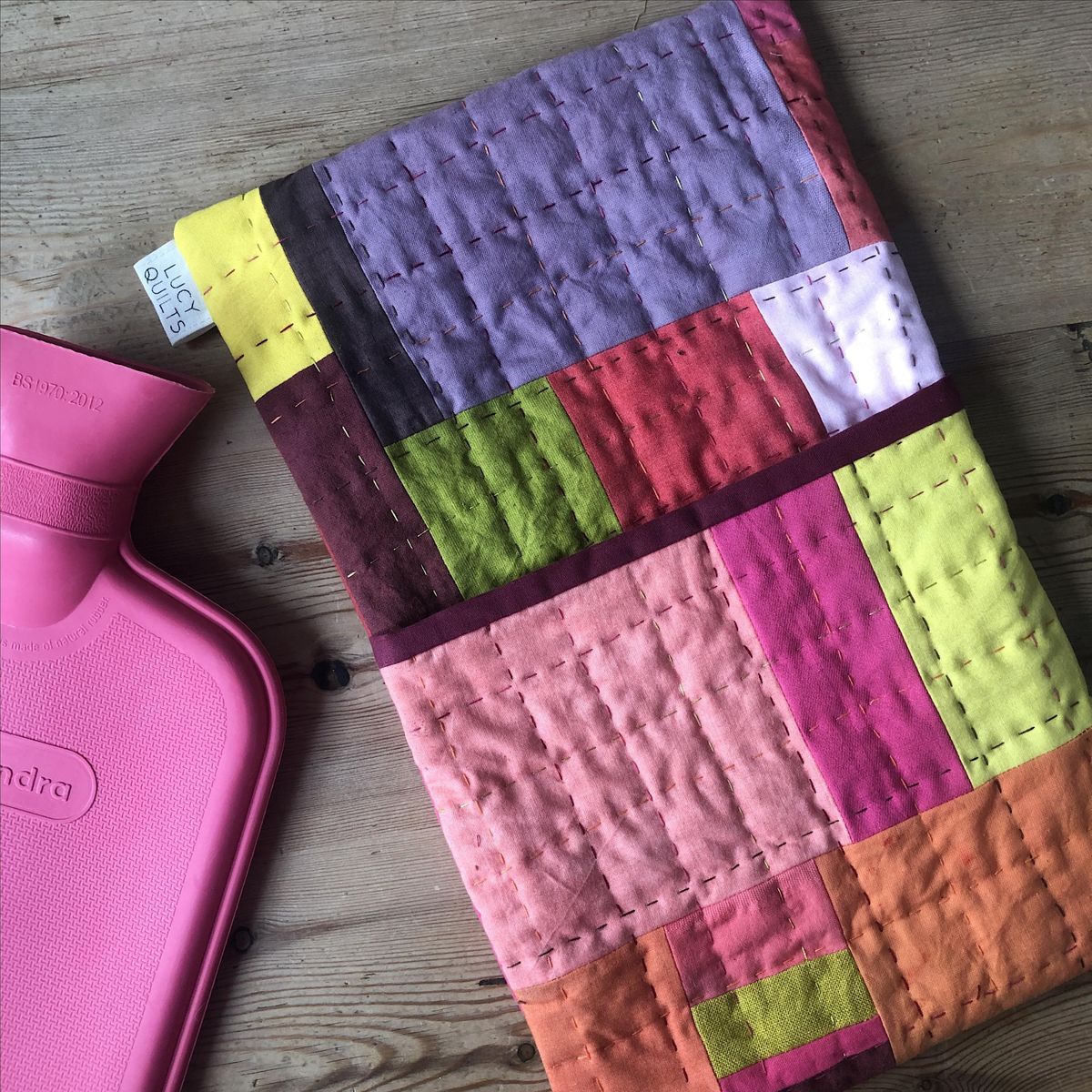 Introduction to Modern Quilting -  Make a Hot Water Bottle Cover