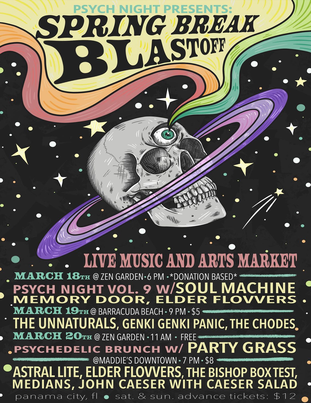 Psych Night Presents: Spring Break Blast Off