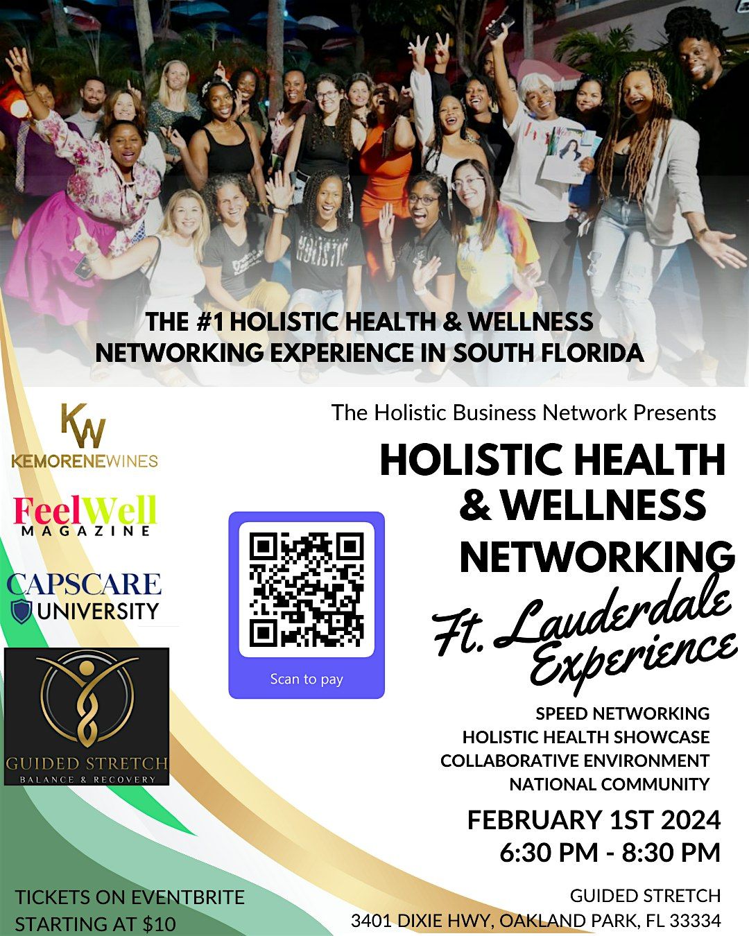 Holistic Health & Wellness Networking Event -Miami