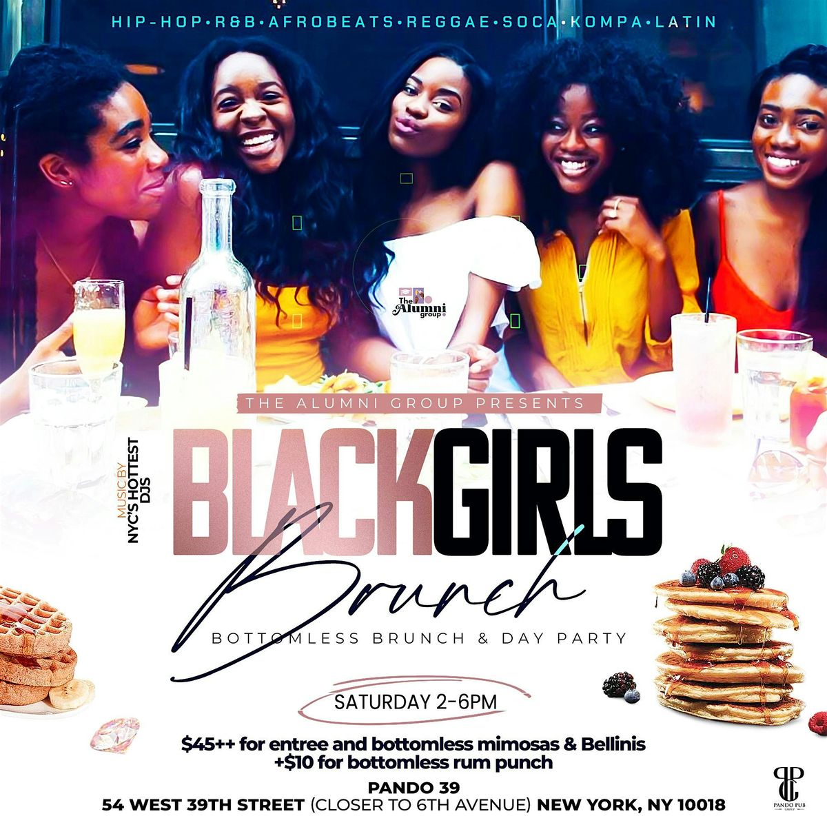 Black Girls Brunch - Bottomless Brunch & Day Party