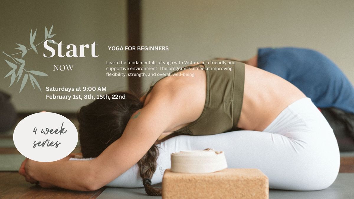 Yoga for Beginners 4-Week Series 