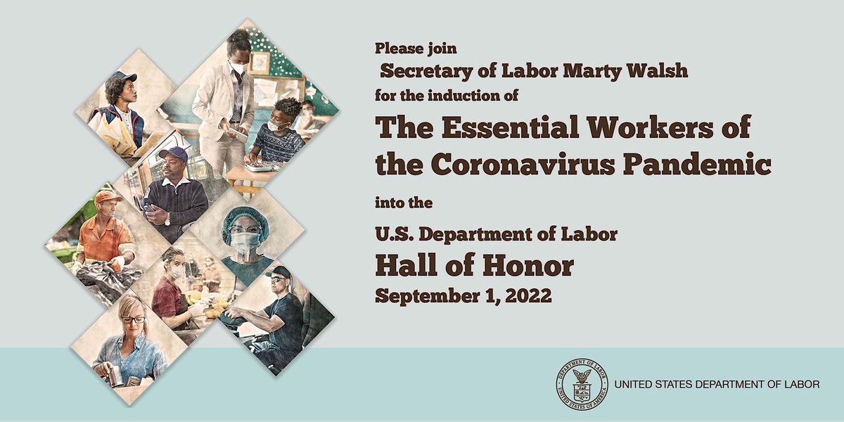 Hall of Honor Induction of Essential Workers of the Coronavirus Pandemic
