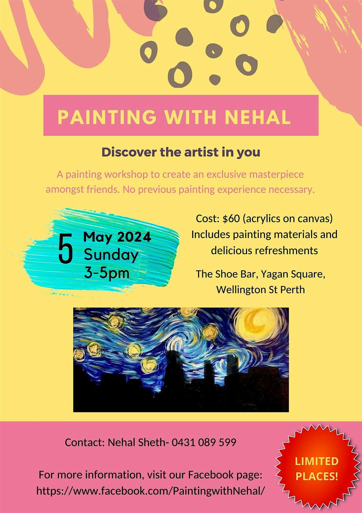 Painting with Nehal Workshop