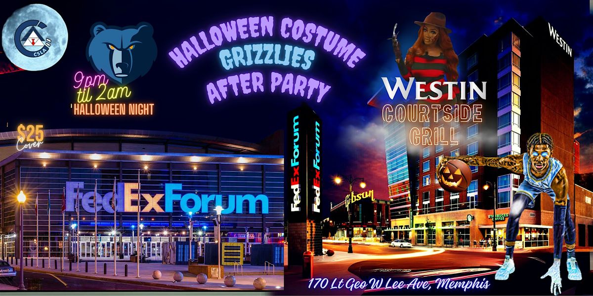 Grizzlies Halloween Costume After Party