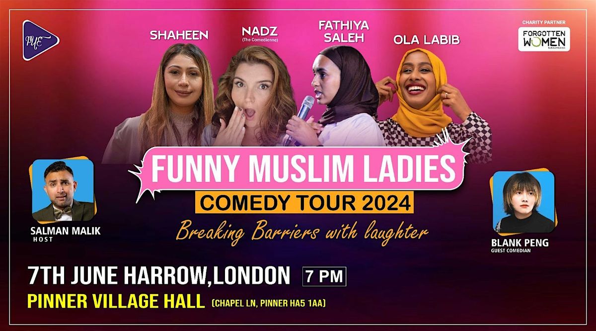 Funny Muslim Ladies FML Standup Comedy Show  Harrow London