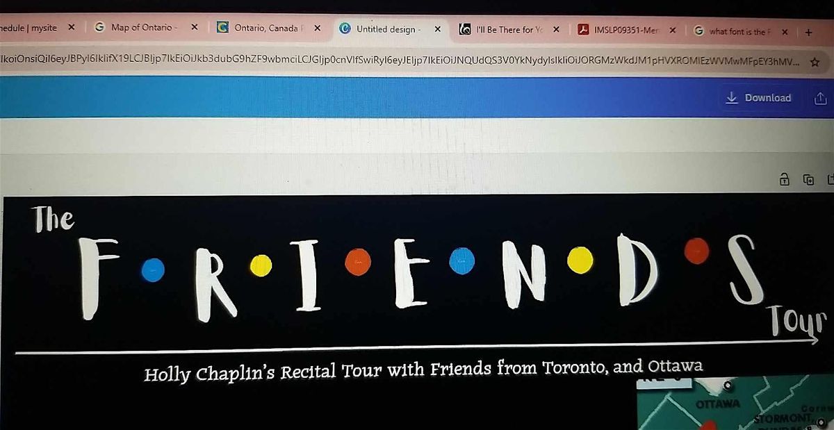 The Friends Tour; The One with the Baritone and Two Coloraturas