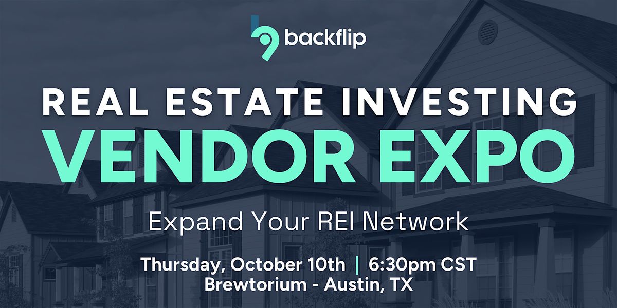 Real Estate Investing Vendor Expo